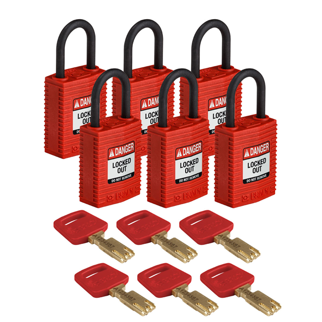 CPT-RED-25PL-KD6PK - Brady Corporation