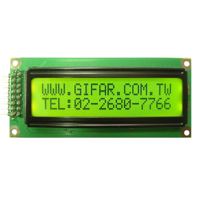 GFC1602V-YPAA-JP03 - Gi Far technology Co., Ltd
