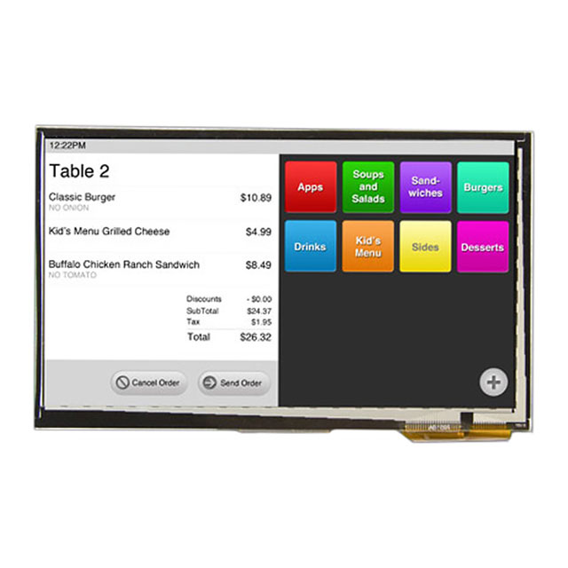 DT070ATFT-PTS - Displaytech