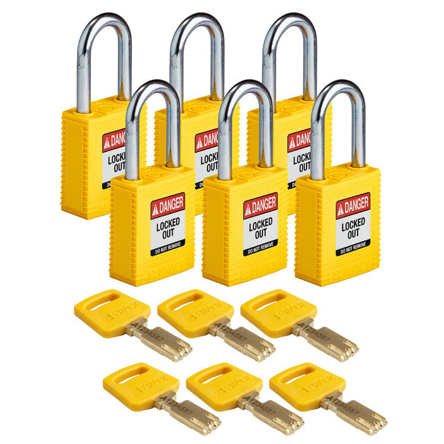 NYL-YLW-38ST-KA6PK - Brady Corporation