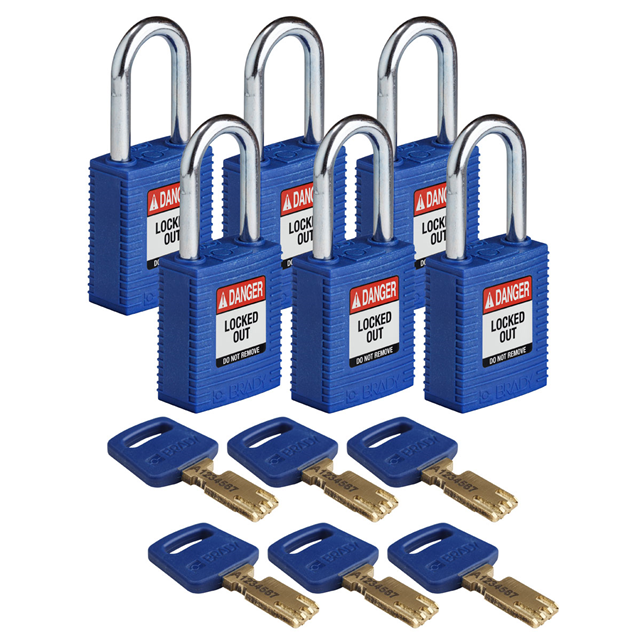 NYL-BLU-38ST-KD6PK - Brady Corporation