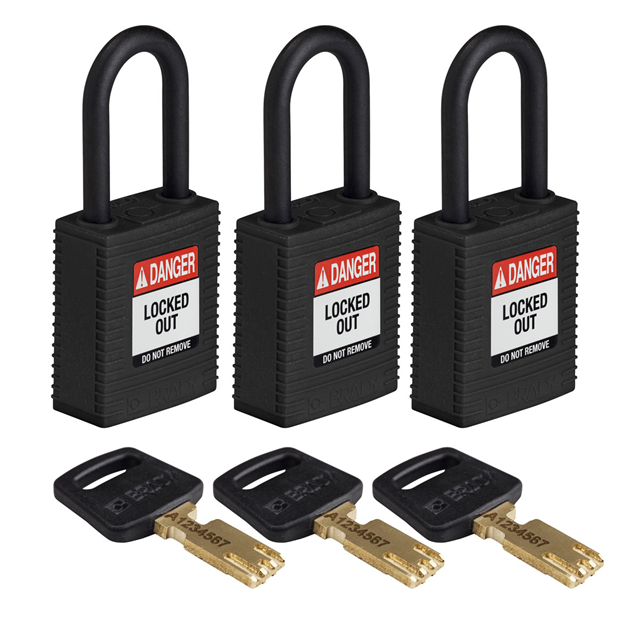 NYL-BLK-38PL-KA3PK - Brady Corporation