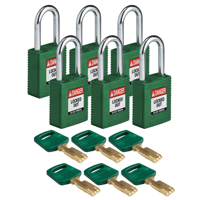 NYL-GRN-38ST-KD6PK - Brady Corporation