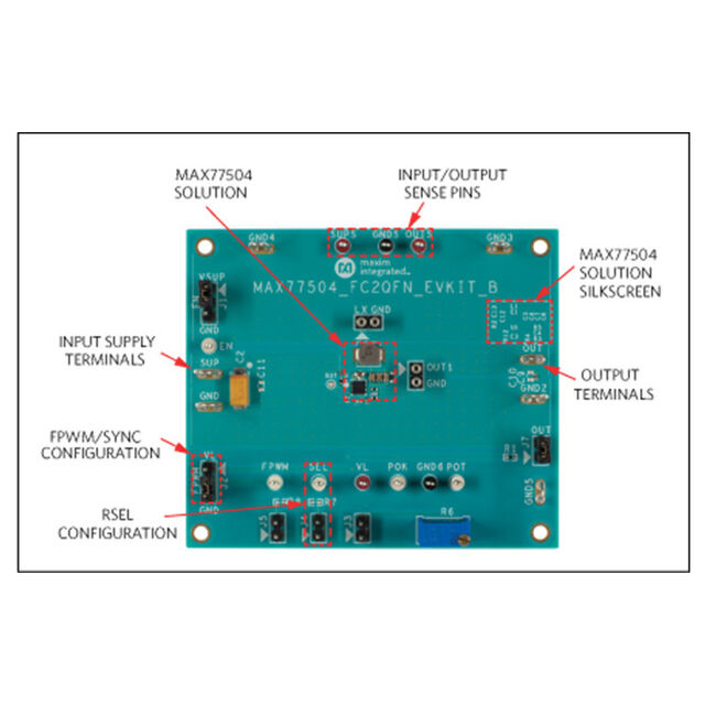 MAX77504QEVKIT# - Analog Devices Inc./Maxim Integrated