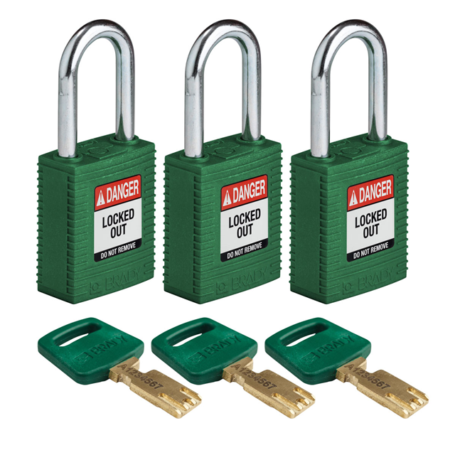 NYL-GRN-38ST-KA3PK - Brady Corporation