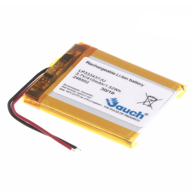LP333437JU+PCM+2 WIRES 50MM - Jauch Quartz