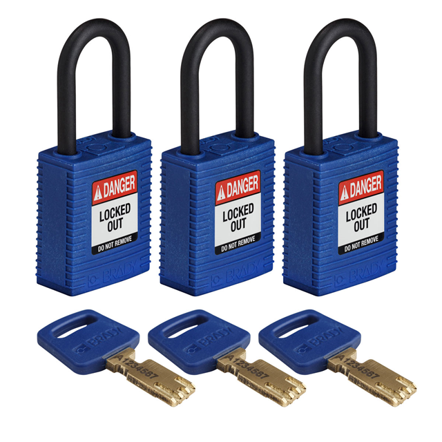 NYL-BLU-38PL-KA3PK - Brady Corporation