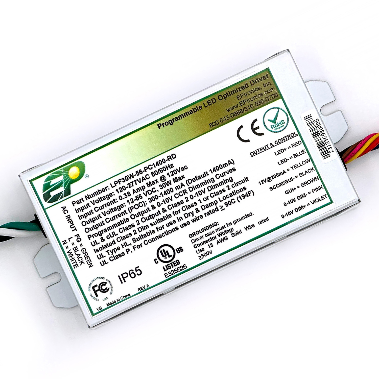 LPF30W-56-PC1400-RD - EPtronics, Inc.