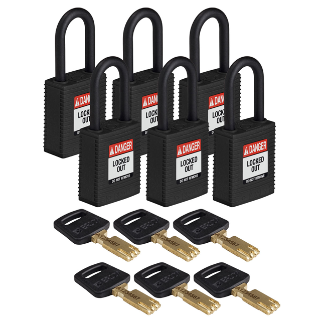 NYL-BLK-38PL-KA6PK - Brady Corporation