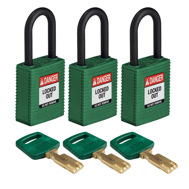 NYL-GRN-38PL-KA3PK - Brady Corporation