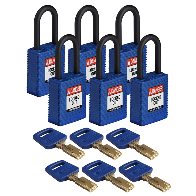NYL-BLU-38PL-KD6PK - Brady Corporation