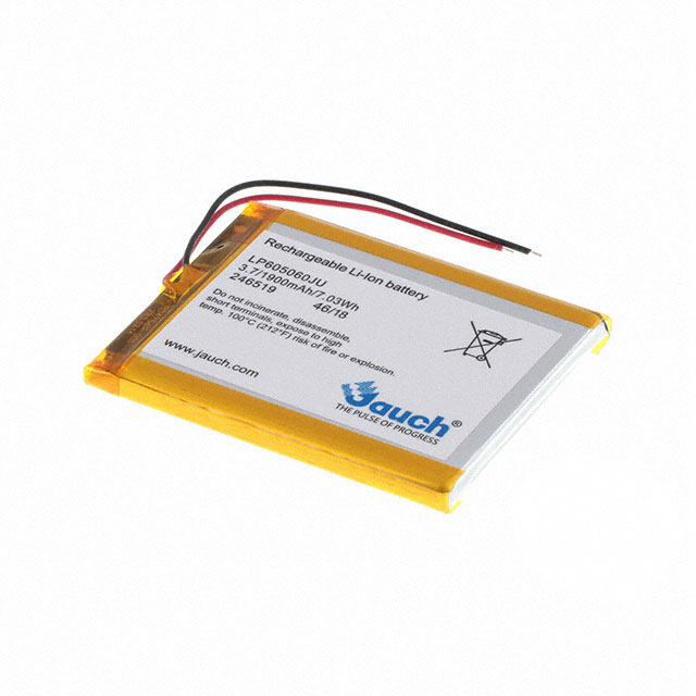 LP605060JU+PCM+2 WIRES 70MM - Jauch Quartz