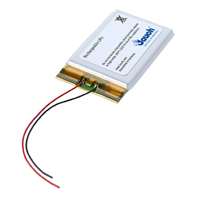 LP633750JH+PCM+2 WIRES 70MM - Jauch Quartz
