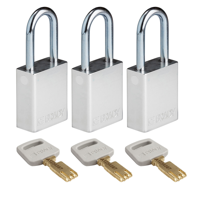 ALU-SLV-38ST-KA3PK - Brady Corporation