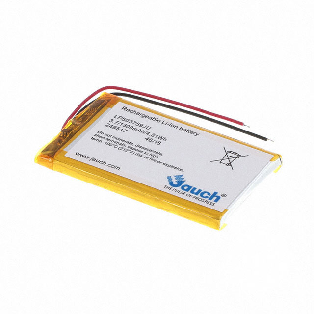 LP503759JU+PCM+2 WIRES 70MM - Jauch Quartz