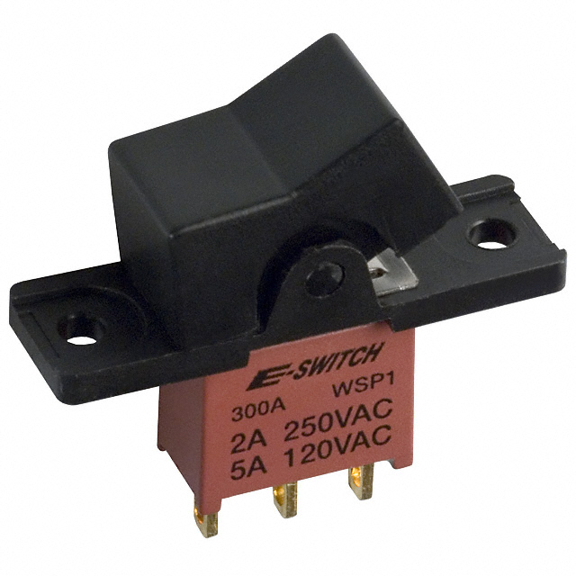 300AWSP1R1BLKM1RE - E-Switch