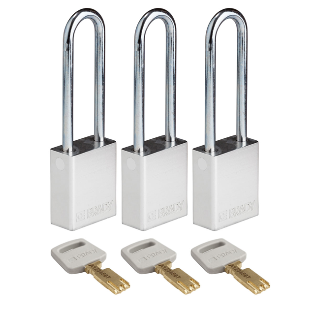 ALU-SLV-76ST-KA3PK - Brady Corporation
